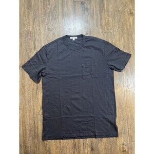 Forty Five Shirt Men's Medium Gray Huckberry Casual Tee Crewneck Made In USA